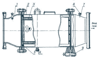 Газовый фильтр ФГМ-300 типовой чертеж
